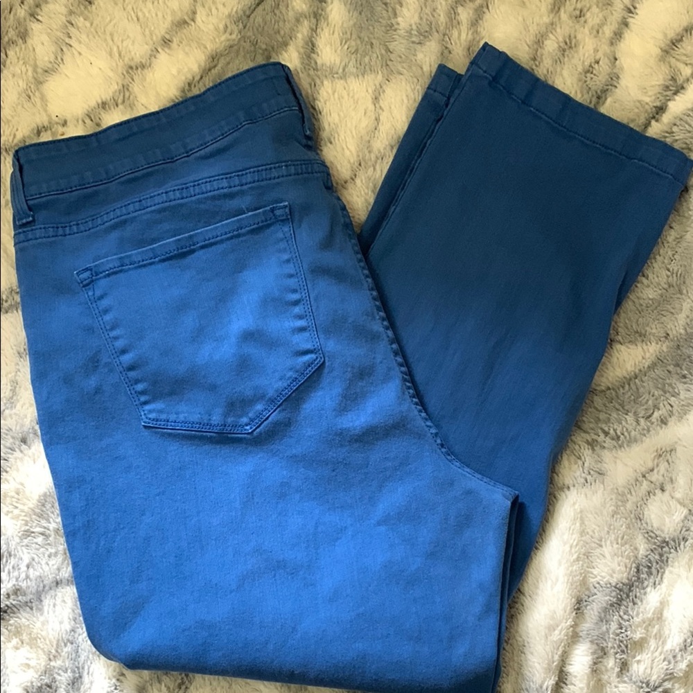 NYDJ Ankle Royal Blue Jeans